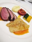 Set lunch主菜Roasted Duck Breast and Pan-fried Sole Fillet.jpg