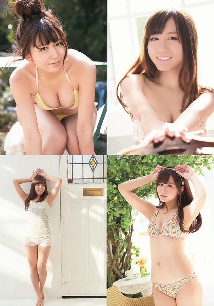SKE48 Mina Oba Cover Girl History on Young Animal Magazine 007.jpg