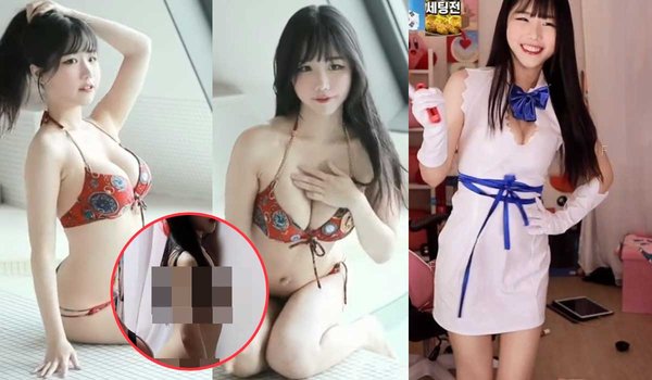 【有圖有片】韓女主播無熄CAM-沖完涼「三點畢露」俾網民睇晒.jpg